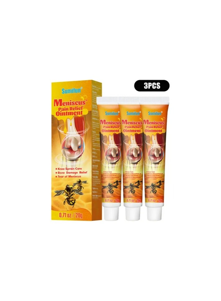 سوميفون جل مهدئ نيوزيلندي كريم نحل مفاصل احترافي مناسب للرقبة والركبة والكتف والخصر(3عبوة) - Image 1