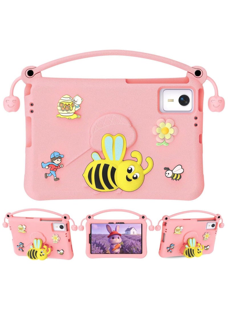 Child-Safe Protective Case Compatible with Lenovo IdeaTab 11-inch 2025 Model (TB-336ZU/TB-336FU) Heavy-Duty EVA Foam Shock-Absorbing Case Child-Protection Pad Cover with Stand