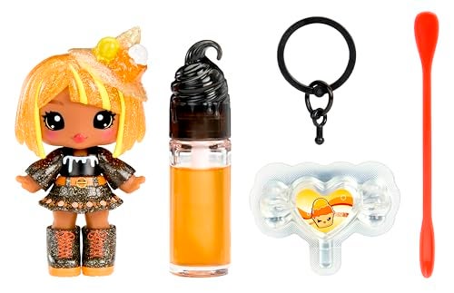 Yummiland x Halloween Lip Gloss Doll Blair Treats Includes DIY Lip Gloss Keychain Cosmetic Play Seasonal Halloween Collectible Ages 4 - Image 1