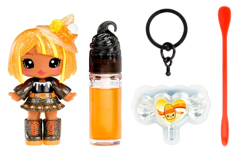 Yummiland x Halloween Lip Gloss Doll Blair Treats Includes DIY Lip Gloss Keychain Cosmetic Play Seasonal Halloween Collectible Ages 4 - Image 3