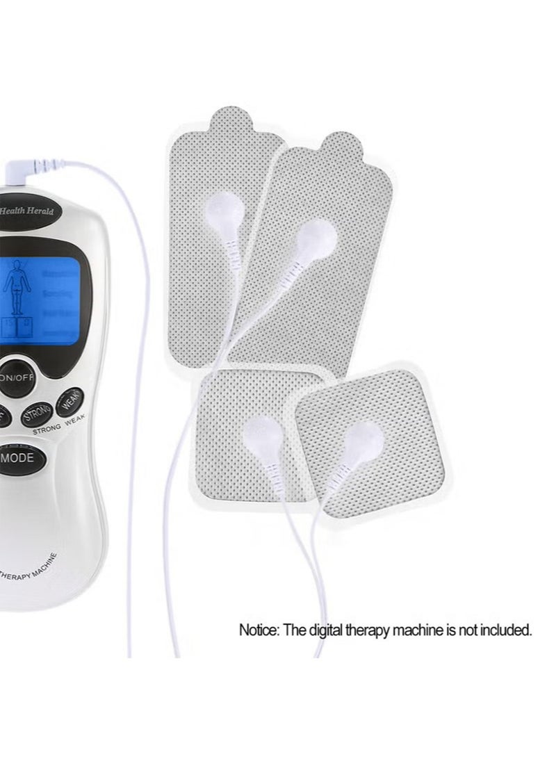 Generic Physiotherapy Massage Patch Button Button Rectangular Electrode Massage Patch Self-adhesive Non-Woven Fabric Patch Two Piece Set of Physical Therapy Massage Patch  - Image 4