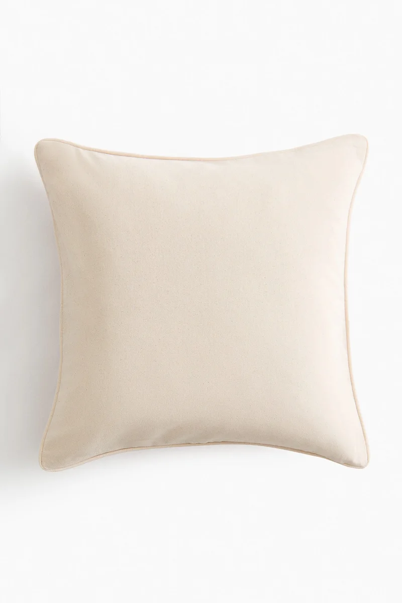 H&M Canvas cushion cover