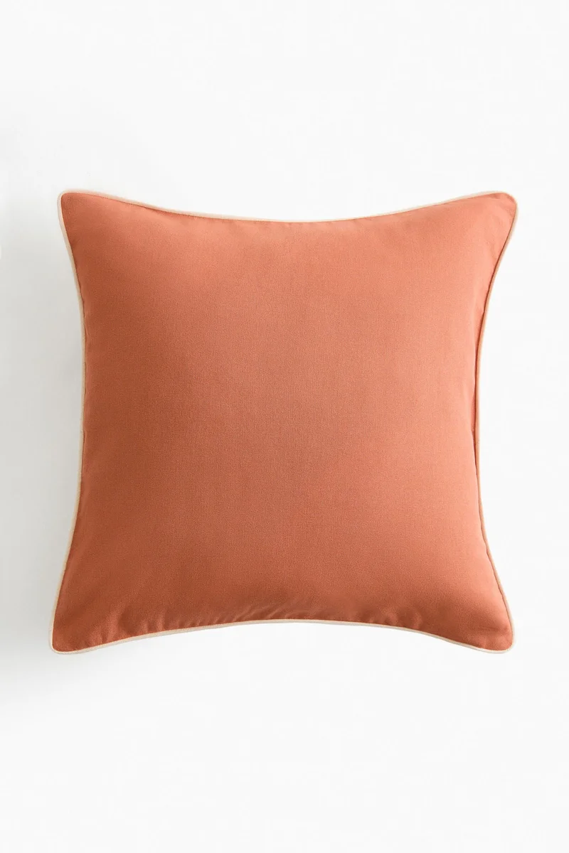 H&M Canvas cushion cover