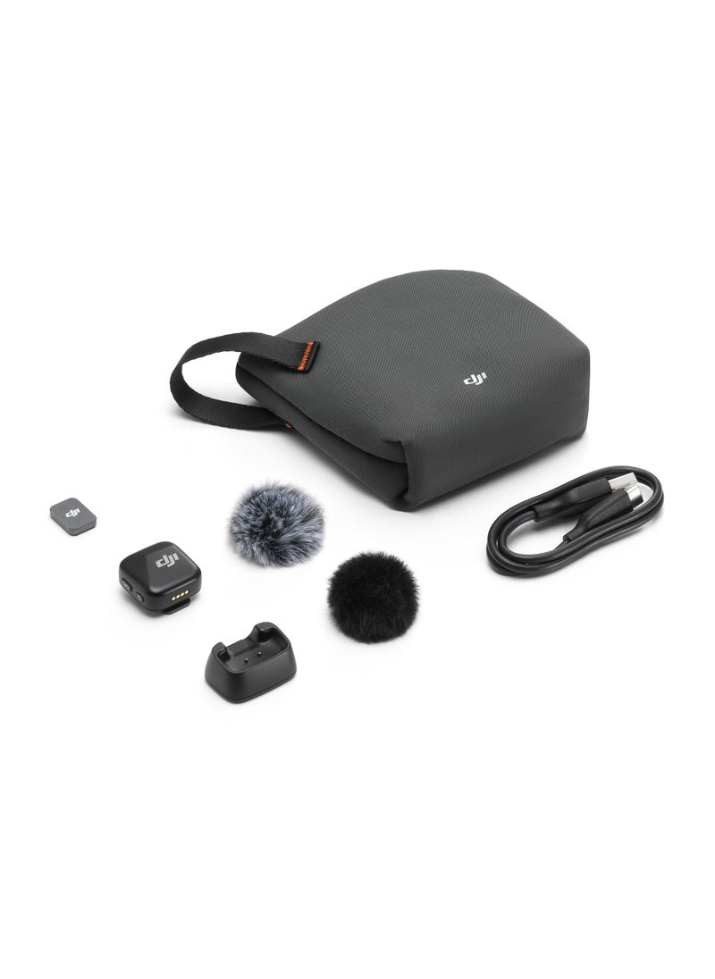 dji Mic Mini Transmitter (Infinity Black)  - Image 2