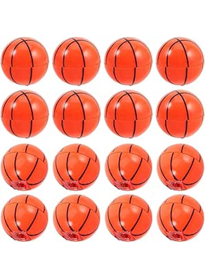 20Pcs Basketball Shaped Pencil Sharpener Portable Reusable School Art Supplies - Image 1
