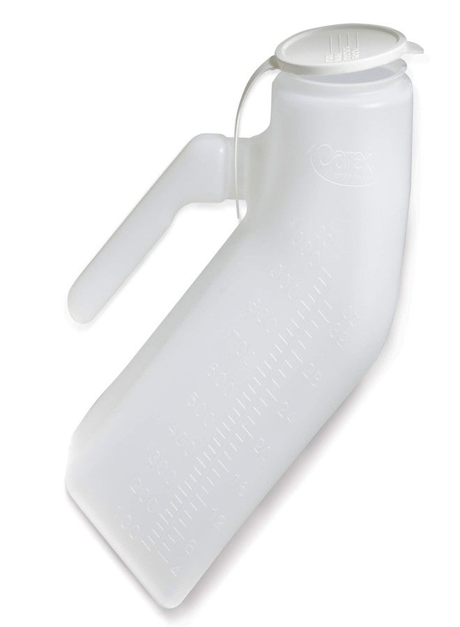 Carex Portable Urinal For Men - Male Urinal and Travel John - Plastic Urinal - Image 1
