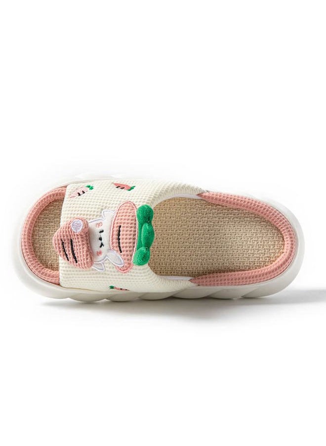Yoroka Women's Cartoon Sandals Cute Animal Shape Slippers,Thick Sole Soft Home Outdoor Slippers  - Image 2
