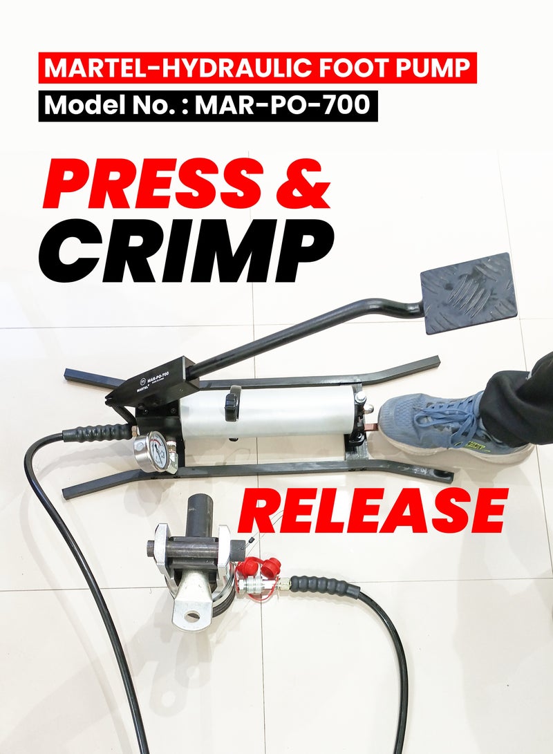 مارتل مضخة القدم الهيدروليكية - Image 4