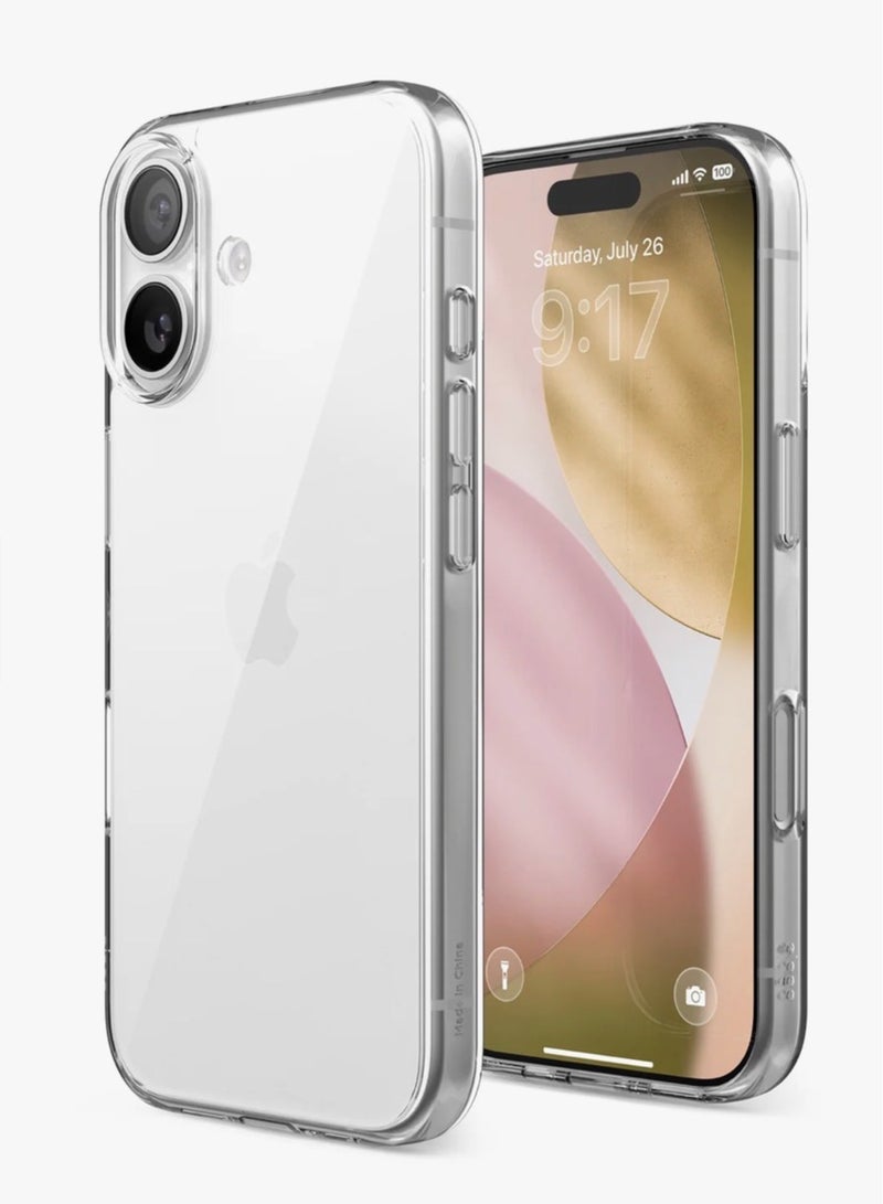 كريستال جراب هاتف شفاف لهاتف آيفون 17 - غطاء TPU صلب رفيع للغاية مقاوم للصدمات، جراب خلفي واقٍ شفاف تمامًا مقاوم للاصفرار مع حماية للكاميرا - Image 1