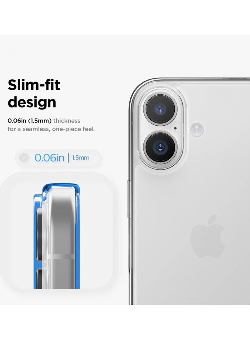 كريستال جراب هاتف شفاف لهاتف آيفون 17 - غطاء TPU صلب رفيع للغاية مقاوم للصدمات، جراب خلفي واقٍ شفاف تمامًا مقاوم للاصفرار مع حماية للكاميرا - Image 3