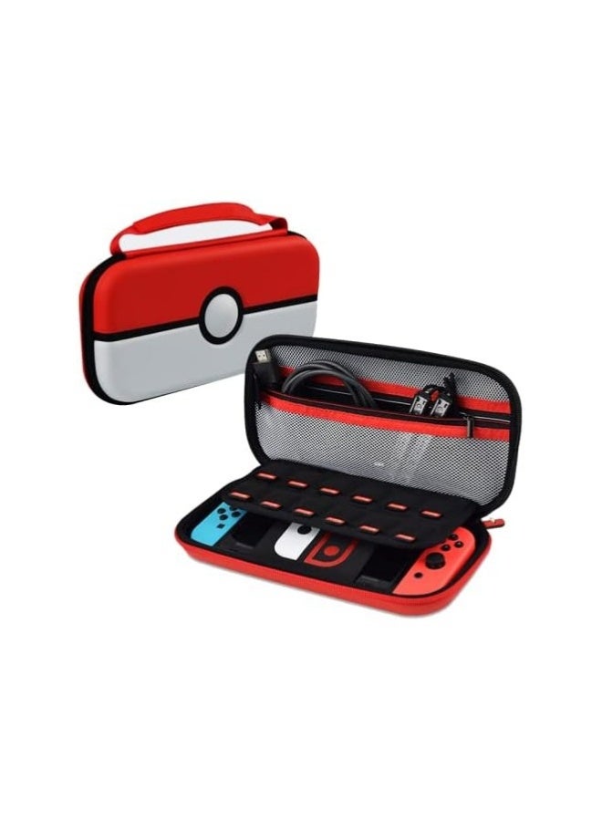 Carrying Case for Nintendo Switch, Pokémon Travel Case Protective Hard Case for Nintendo Switch Console and Accessories - Image 1