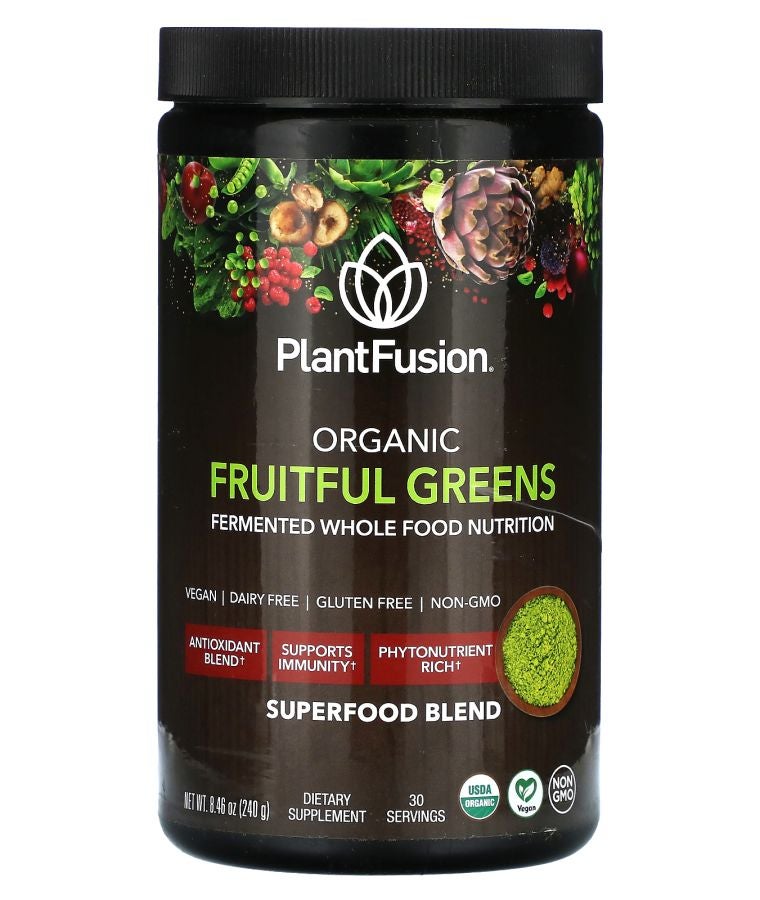 Organic Fruitful Greens 8.46 oz (240 g)