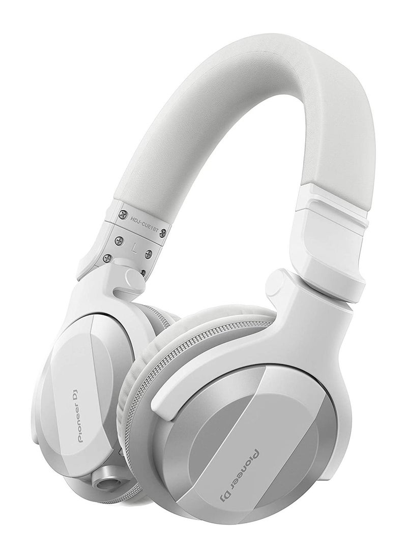 Pioneer DJ - Pioneer HDJ-CUE1BT-W DJ headphones with Bluetooth functionality, White - Image 1