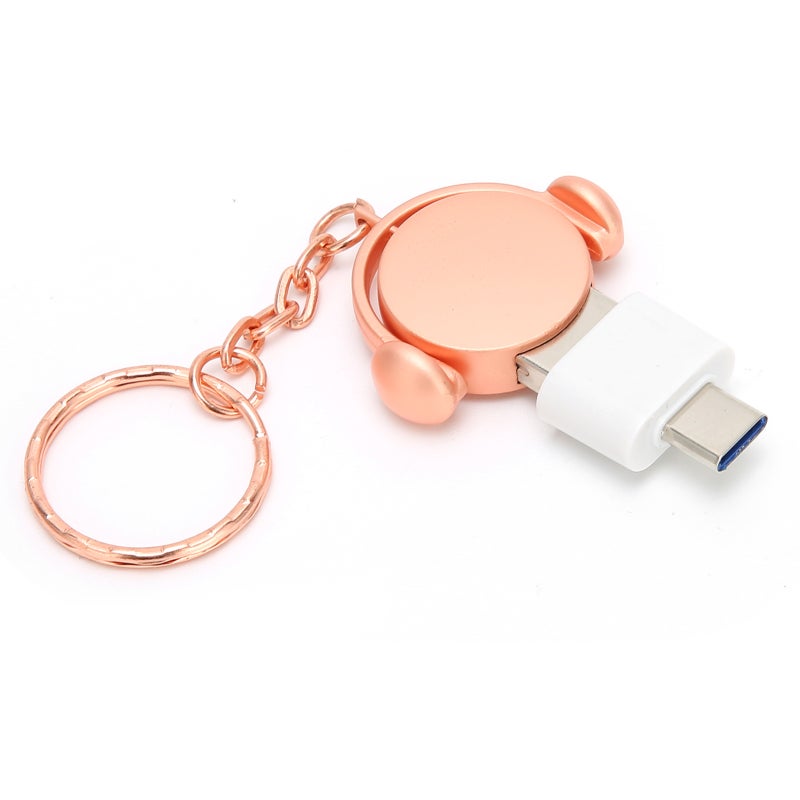 USB 2.0 Flash Drive - High-Speed Transmission Plug And Play Rose Gold Cartoon Car U Disk for Office Use, File Backup, Kids Gifts - Image 4