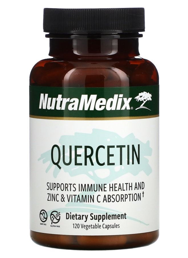 Nutramedix - Quercetin 120 Vegetable Capsules - Image 1
