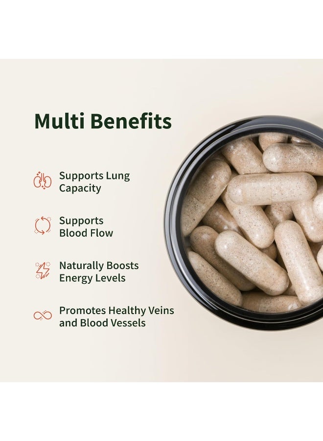 Snap Supplements Nitric Oxide Supplement - Pre Workout With L Arginine, L Citrulline, Taurine for Muscle Building, Strength & Endurance, Amino Energy, 60 Capsules - Image 5