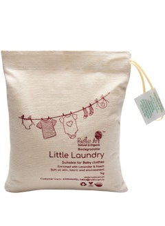 Natural Little Laundry Powder With Neem | Baby & Kids Clothes Laundry Powder | Front & Top Load Machine And Hand Wash | (1 Kg)