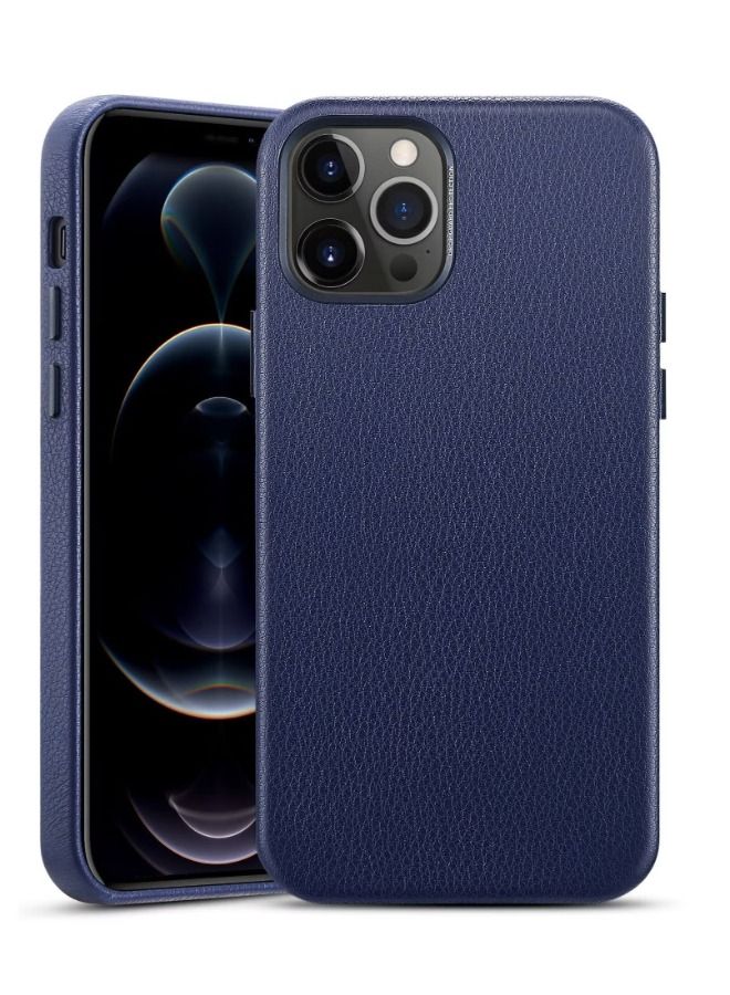 Genuine Leather Phone Case Cover for Apple iPhone 12 ProMax