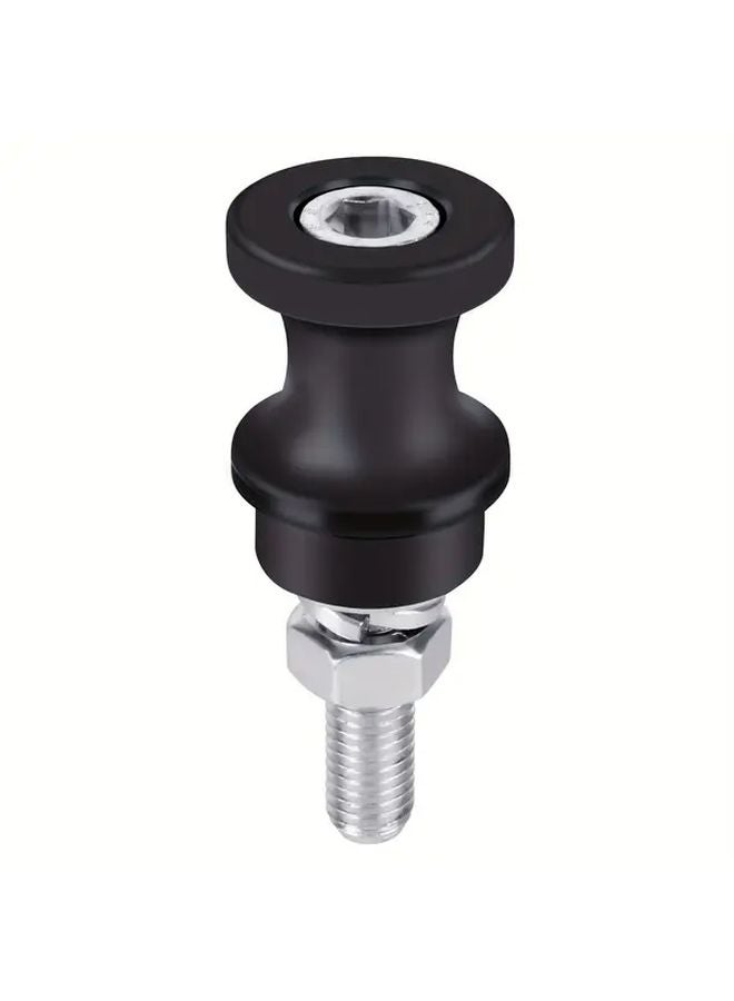 خطاف رافعة من سبائك الألمنيوم الأسود سريع التثبيت مناسب لبراغي القلاووظ مقاس ٣/٨ و ١/٢ بتركيب مثبت - Image 1