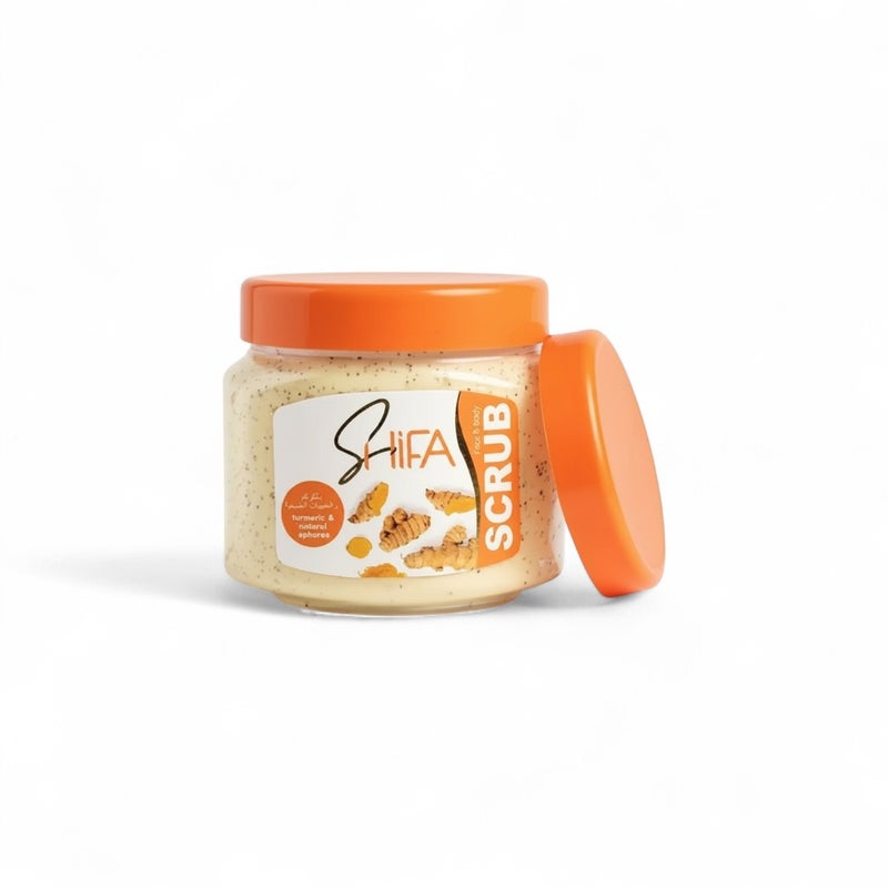 Shifa - Turmeric & Natural Spheres Face & Body Scrub