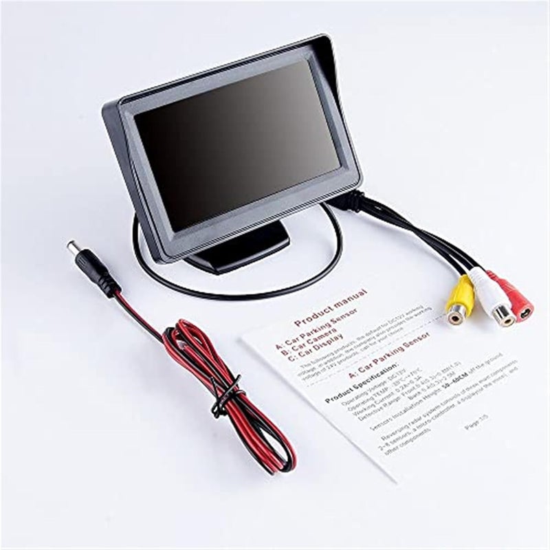 Yurefax HD 720P Brake Light Camera with Monitor for Nissan NV - Image 3