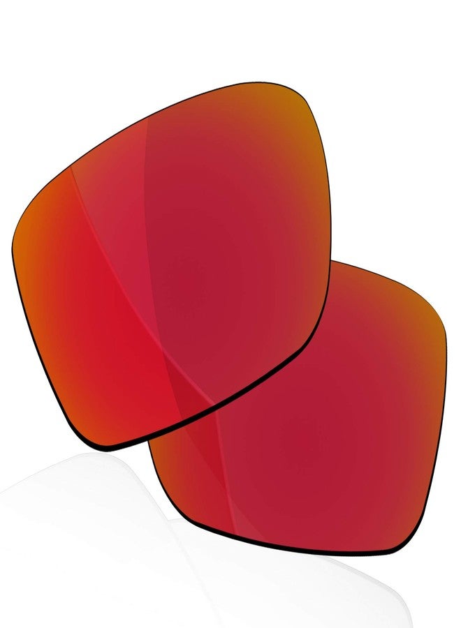 RockShell Polarized Lenses Replacement for Oakley Sliver XL OO9341 Sungl - Lava Red - Image 2