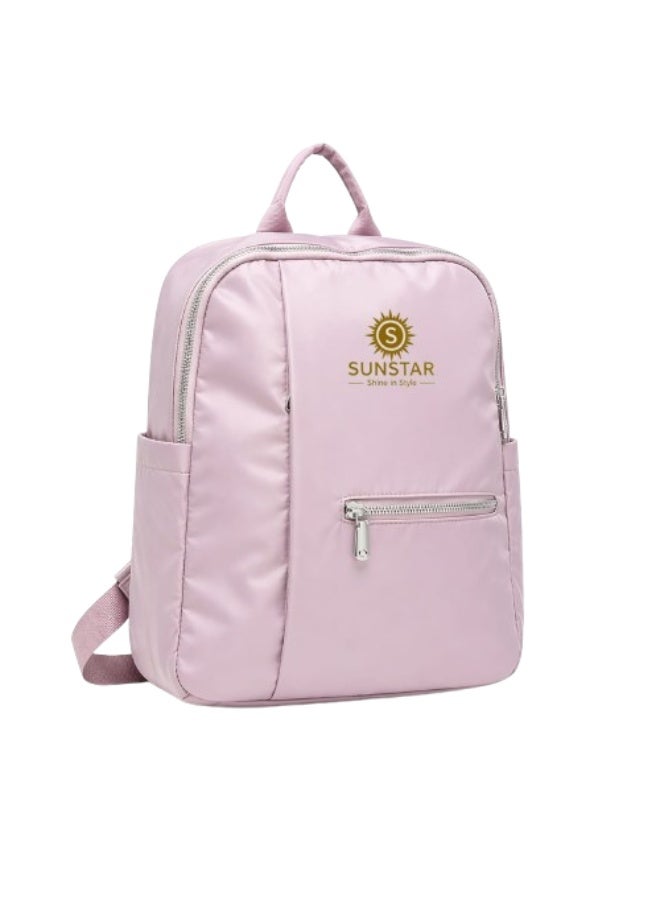 SUNSTAR Stylish Multi-Color Backpack for Women & Girls – Lightweight Daily Use Bag with Front Pocket (Premium Quality)