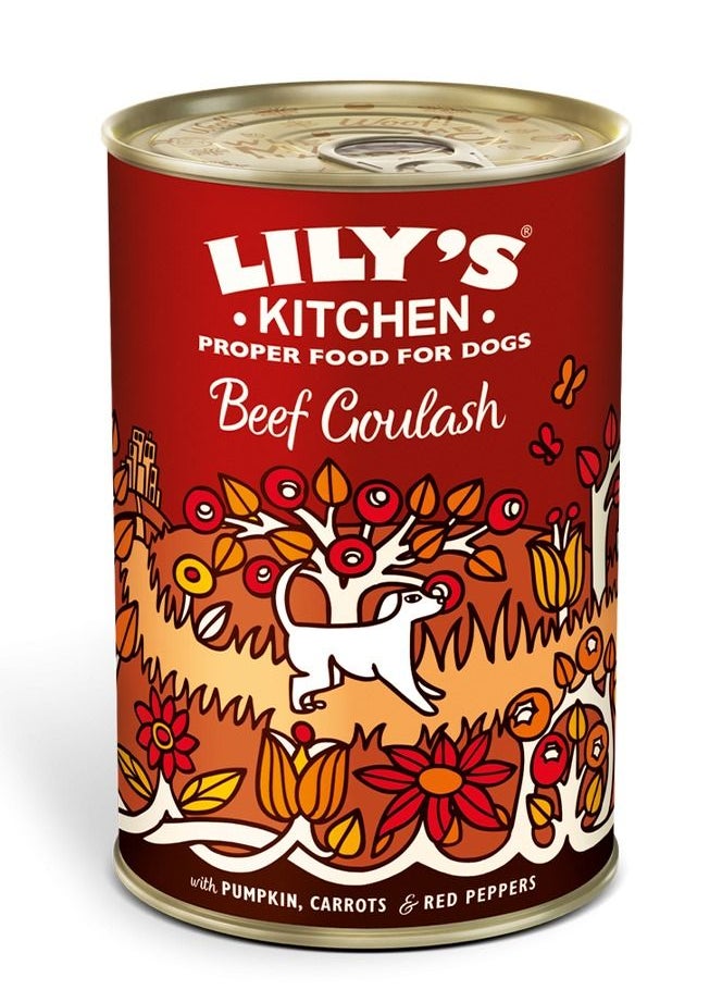 Lily's Kitchen Beef Goulash Dog Wet Food 400g 