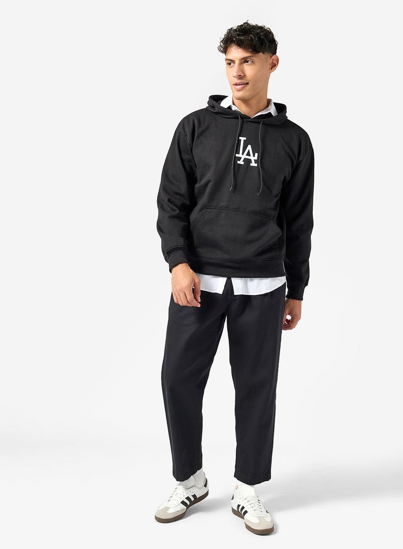 Seventy Five Basics Graphic Print Hoodie - Image 4