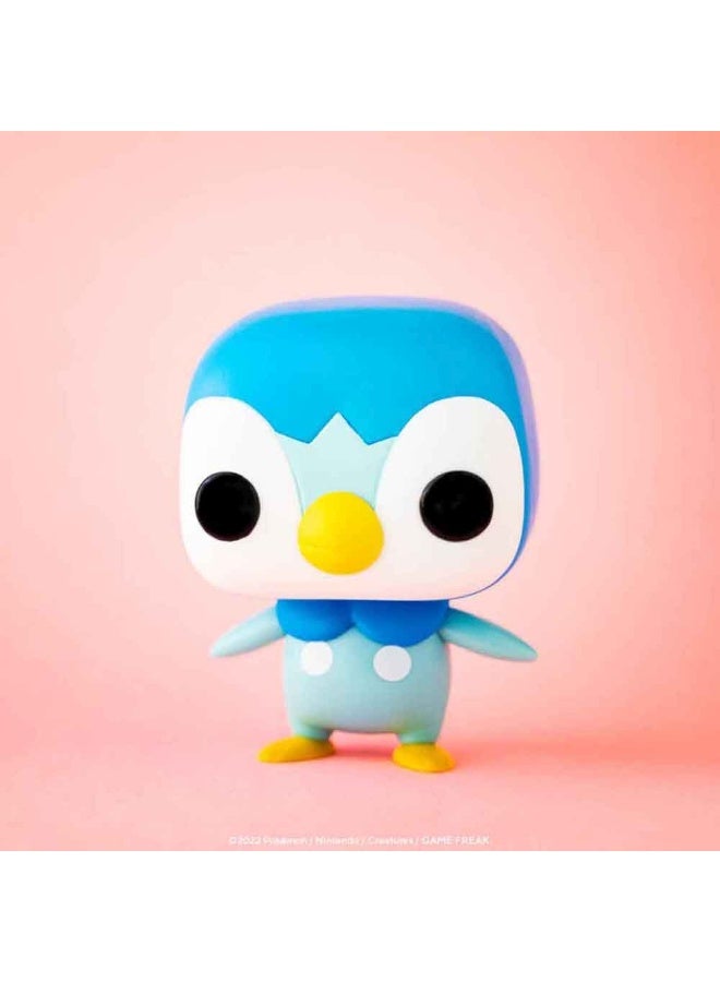 Funko Pop Games Pokemon Piplup Vinyl Figure  - Image 2