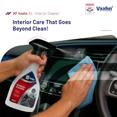 HP Vaahn Interior Cleaner - 250 Ml | Car Interior Cleaner Spray for Dashboard, Seat & Roof | Streak-Free Matte Finish | Removes Tough Stains and Dirt | Residue-Free & UV Protection - Image 2