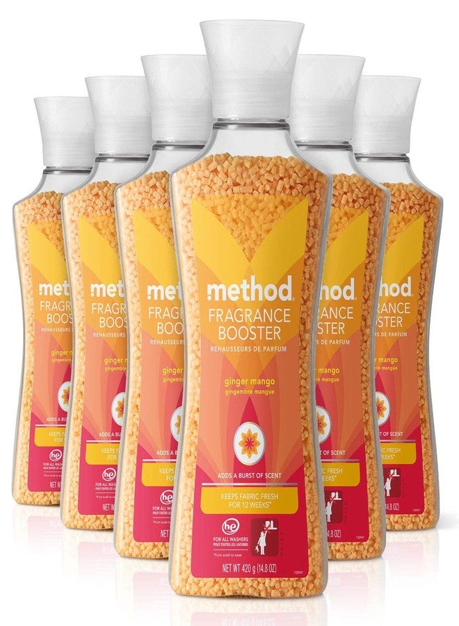 Method Fragrance Booster, Ginger Mango, Keeps Clothes Fresh For Up to 12 weeks, 14.8 Ounces (Pack of 6) - Image 1