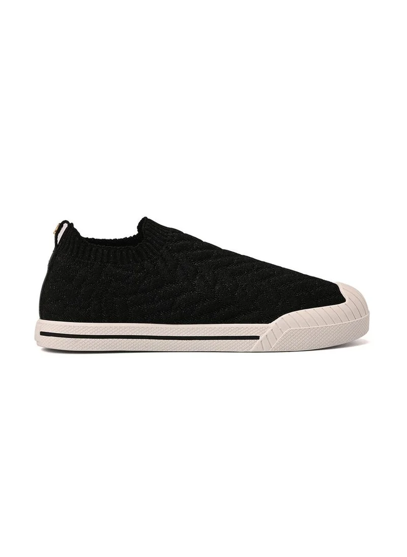 Carmen Steffens Lurex Black Sneakers