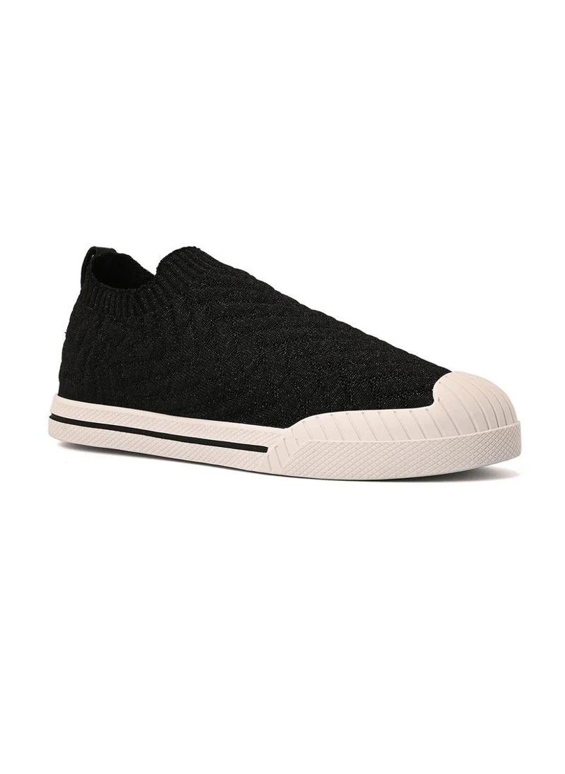 Carmen Steffens Lurex Black Sneakers
