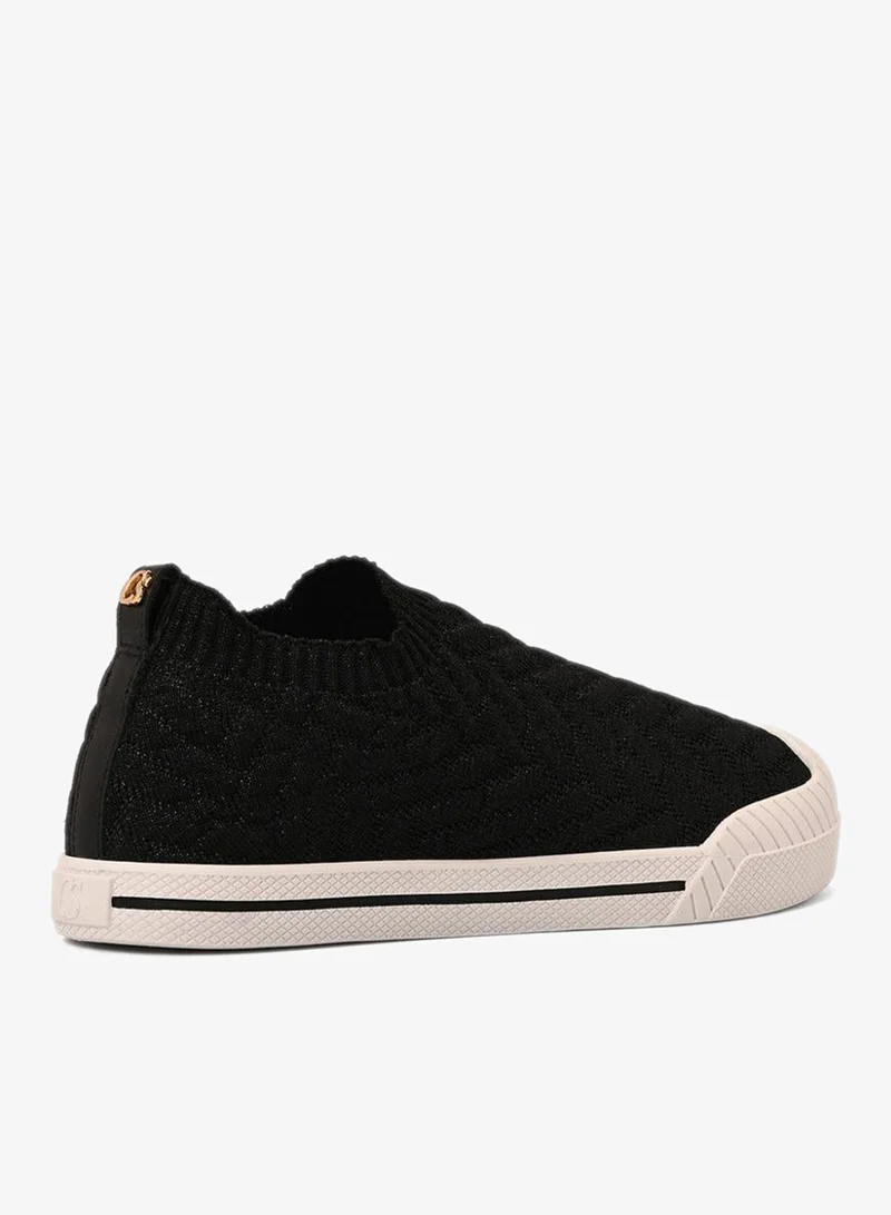 Carmen Steffens  Lurex Black Sneakers for Women | Best Price UAE