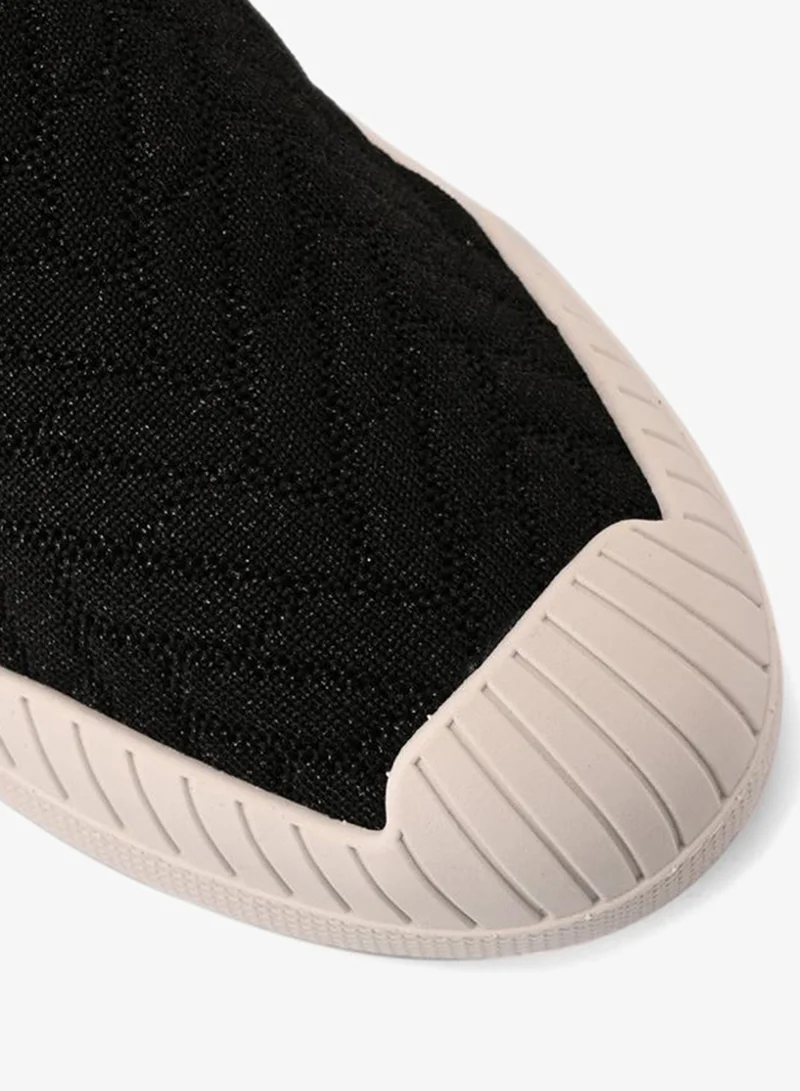 Carmen Steffens  Lurex Black Sneakers for Women | Best Price UAE
