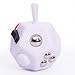 UOOEFUN Fidget Toys Cube12 Sided Finger CubeSensory Toys Relief StressAutism and Anxiety Depression Anti for Kids Adults Improve Focus White - Image 2
