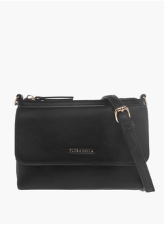 Flora Bella By Shoexpress Women Textured Crossbody Bag with Adjustable Strap  - Image 1