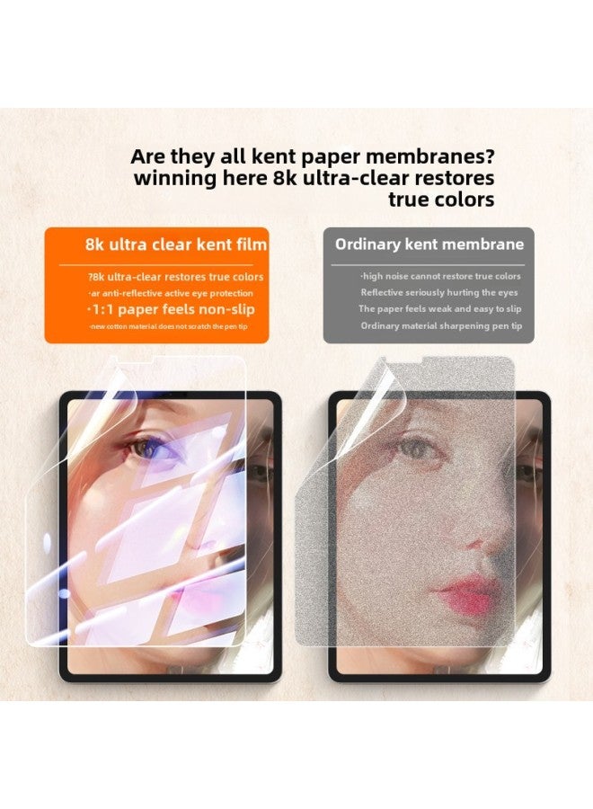 Suitable For Ipad Paper Film 2022 Magnetic Detachable Pro11 Painting 2021 Air5/4/6 Handwritten Film-Color: Japanese Raw Material Yiken Special Paper Film  Real Paper Feel-Size:Ipad Mini4/5 7.9inch - Image 3