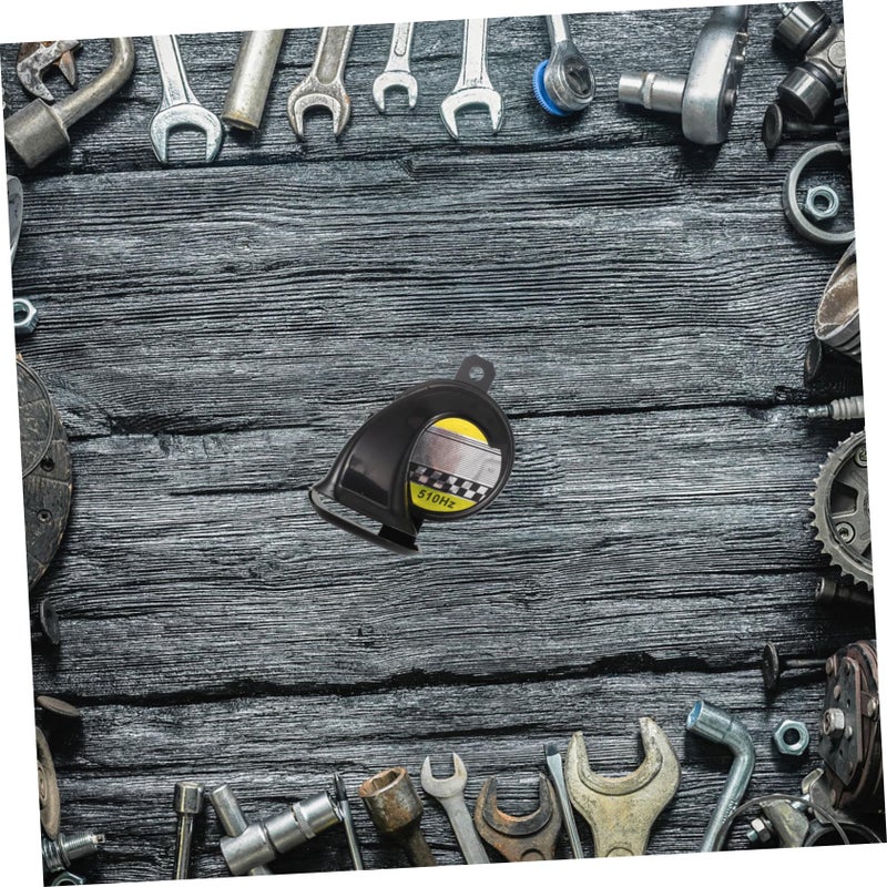 Snail Trumpet Electric Car Horn Kit Weatherproof Metal Construction For Vehicles - Image 5