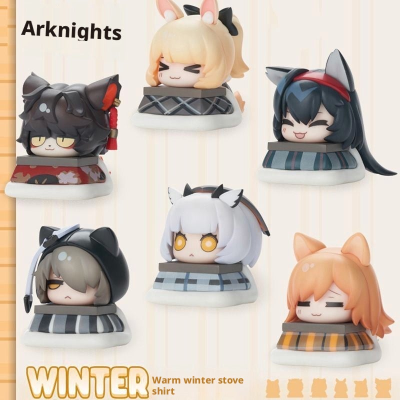 Arknights Blind Box Figures 5cm Resin Car Decoration Christmas Gift - Image 4