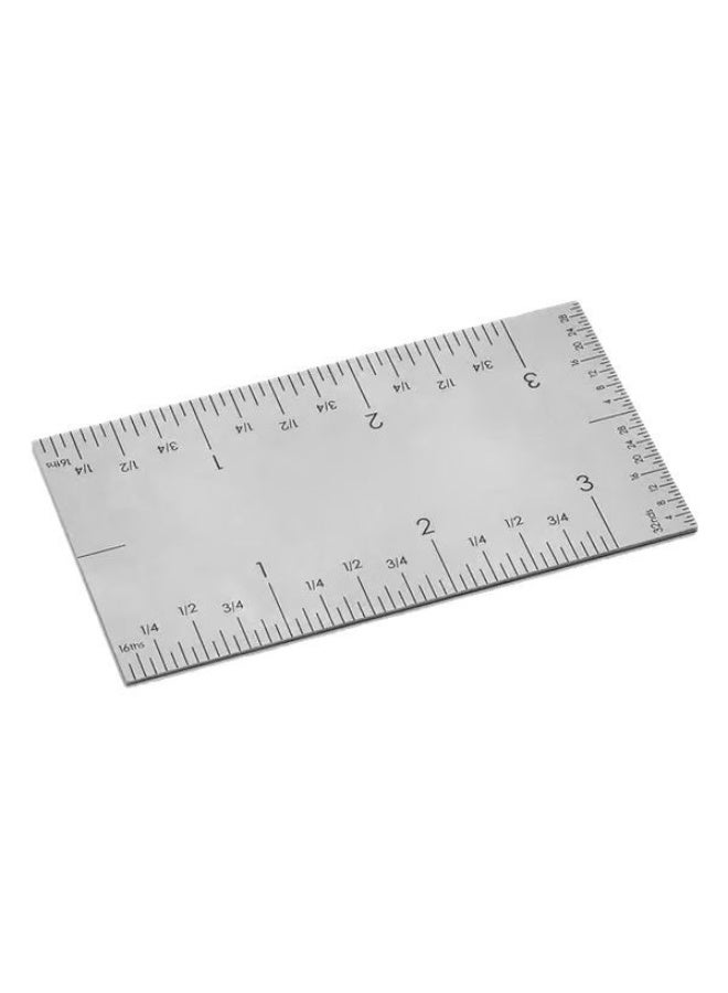 Portable Square edged Ruler Tool Ruler Small Measuring Ruler - Image 1