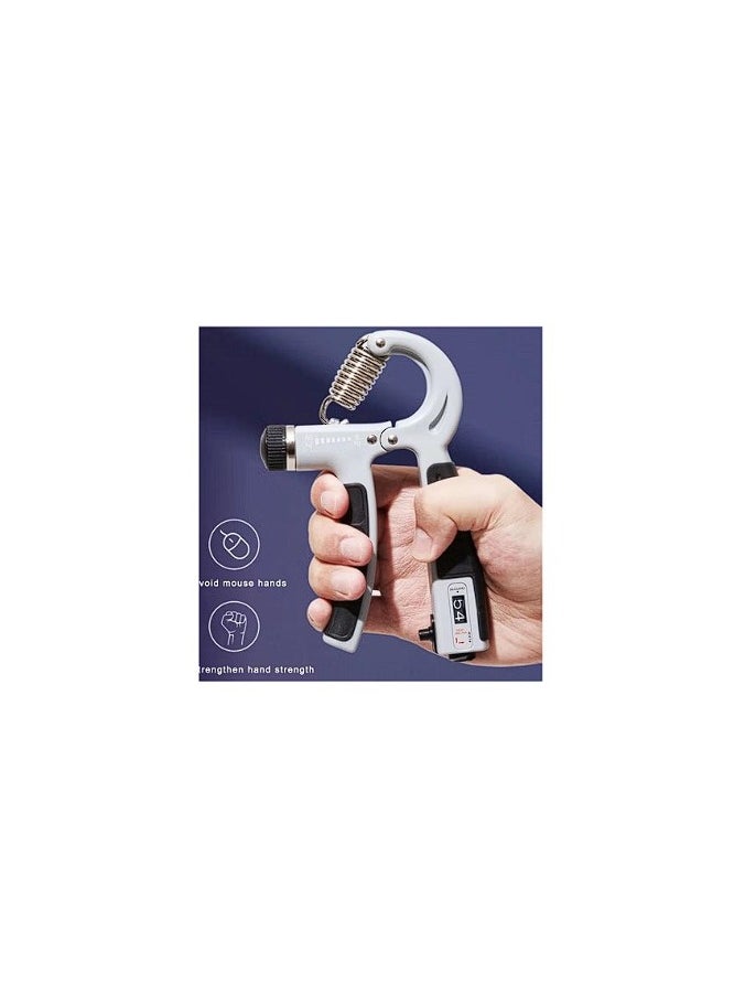 SportQ Adjustable Hand Grip Strengthener - Ideal for Athletes and Hand Rehabilitation Exercises  - Image 4