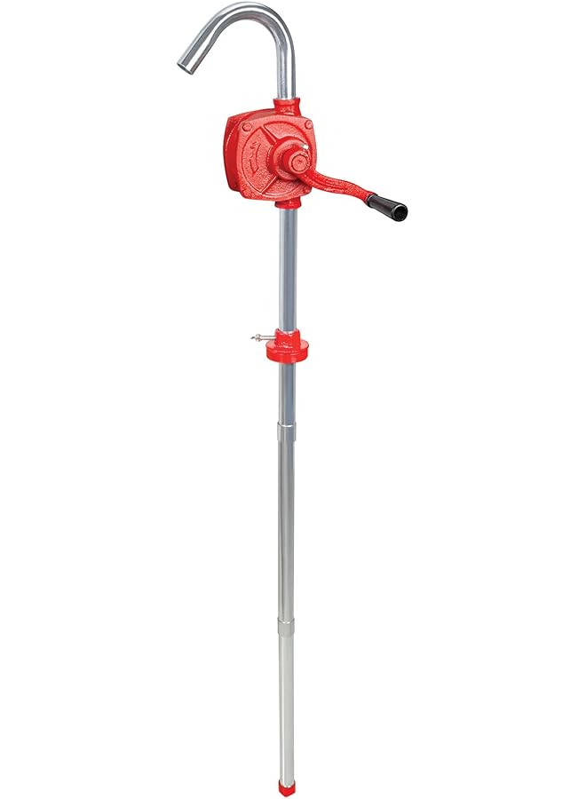 Performance Tool W54270 Red Heavy Duty Rotary Barrel Pump  - Image 1