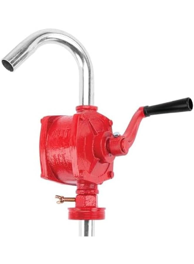Performance Tool W54270 Red Heavy Duty Rotary Barrel Pump  - Image 4