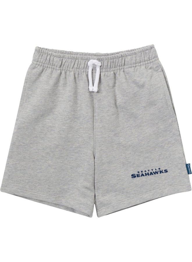 Gerber Geber Unisex Baby NFLTeam T-Shirt and Shorts Set, Seahawks, 4T - Image 2