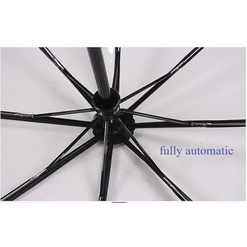 wfljl Transparent Umbrella, 11-Inch, with Pink Cherry Blossom Design, Clear Umbrellas for Rain, for Daily Use and Outdoor - Image 3
