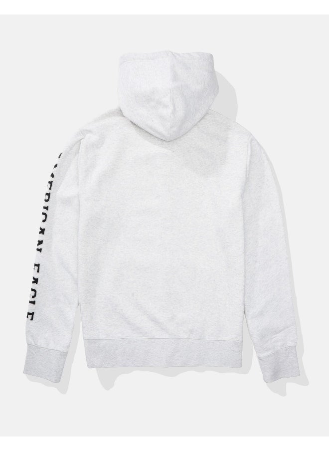 امريكان ايجل - Graphic Zip Through Hoodie - Image 1