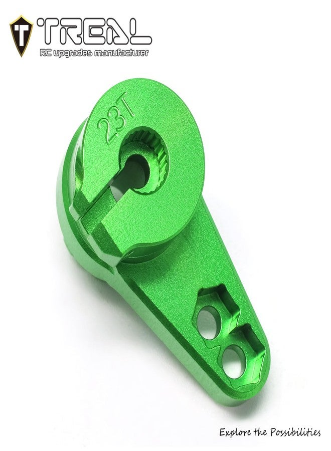 مجموعة Treal Aluminum 7075 Servo Saver Set 23T لـ LMT Monster (أخضر) - Image 4