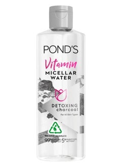 Pond's Vitamin Micellar Water Detoxing  Charcoal 400 ML 